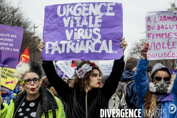 8 Mars 2020 - Manifestation Droits des Femmes  On se lève et On se casse  !