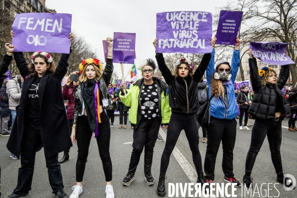 8 Mars 2020 - Manifestation Droits des Femmes  On se lève et On se casse  !