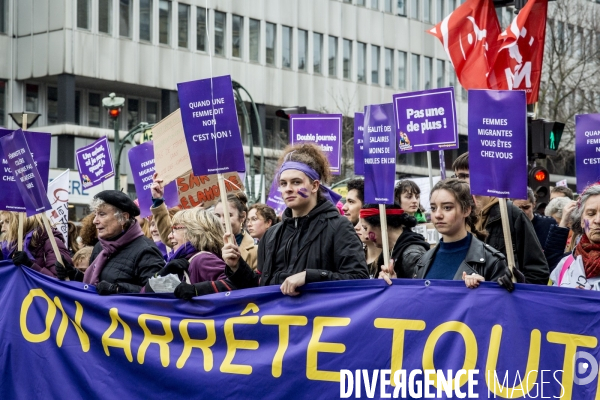 8 Mars 2020 - Manifestation Droits des Femmes  On se lève et On se casse  !