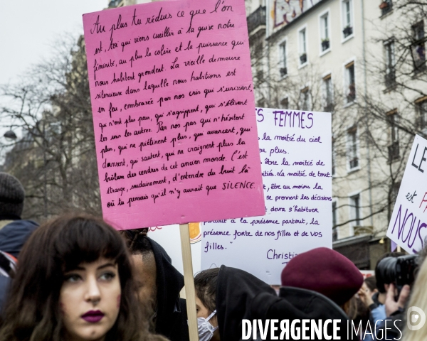 8 Mars 2020 - Manifestation Droits des Femmes  On se lève et On se casse  !