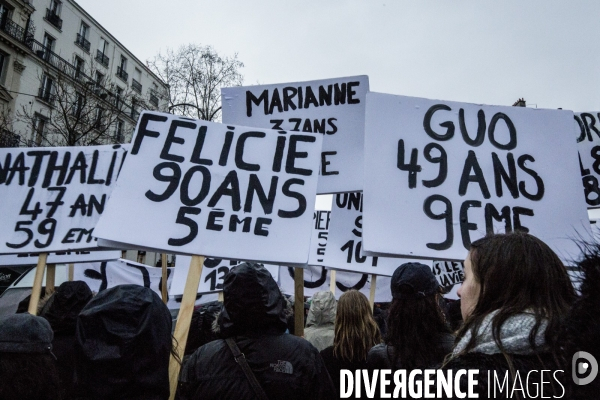 8 Mars 2020 - Manifestation Droits des Femmes  On se lève et On se casse  !