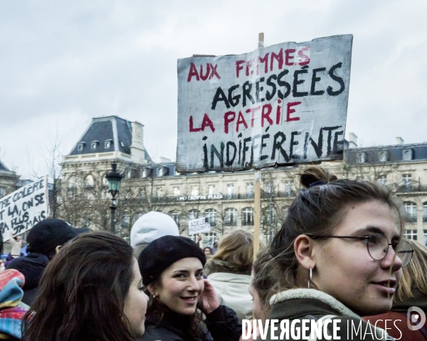 8 Mars 2020 - Manifestation Droits des Femmes  On se lève et On se casse  !