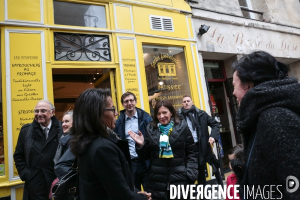 Anne hidalgo avec bernard cazeneuve sur la securit¢