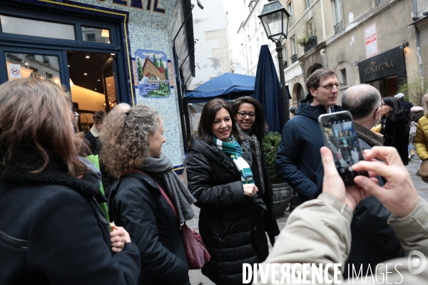 Anne hidalgo avec bernard cazeneuve sur la securit¢