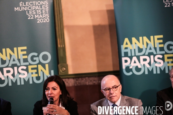 Anne hidalgo avec bernard cazeneuve sur la securit¢