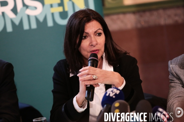 Anne hidalgo avec bernard cazeneuve sur la securit¢