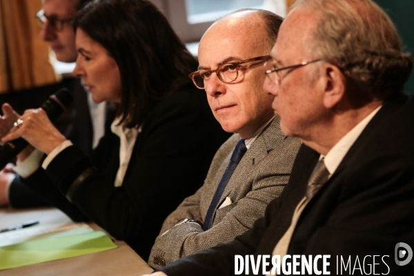 Anne hidalgo avec bernard cazeneuve sur la securit¢