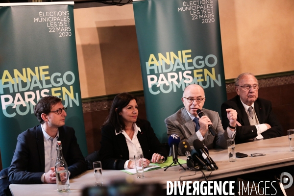 Anne hidalgo avec bernard cazeneuve sur la securit¢