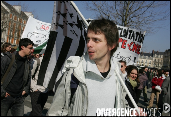 Le militant indépendantiste Breton Ga l Roblin.