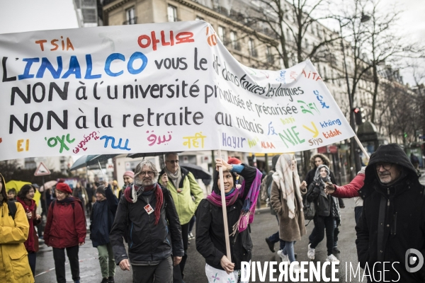 Manifestation  l université et la recherche s arrêtent 