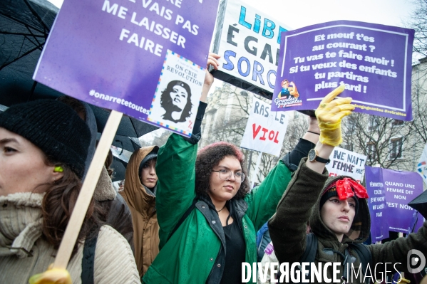 8 mars - la marche des femmes