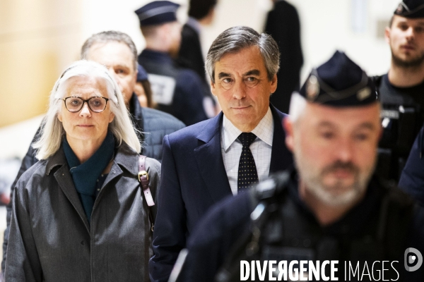 Procès de François et Penelope FILLON.