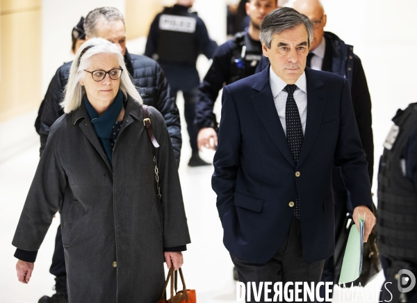 Procès de François et Penelope FILLON.