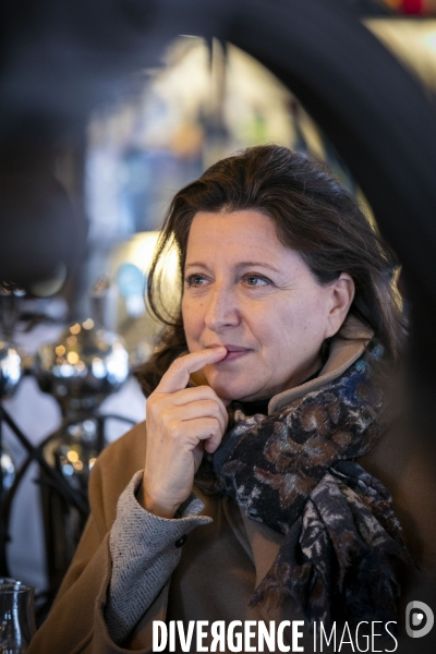 Déplacement d Agnes BUZYN à Stalingrad sur le thème de la sécurité.