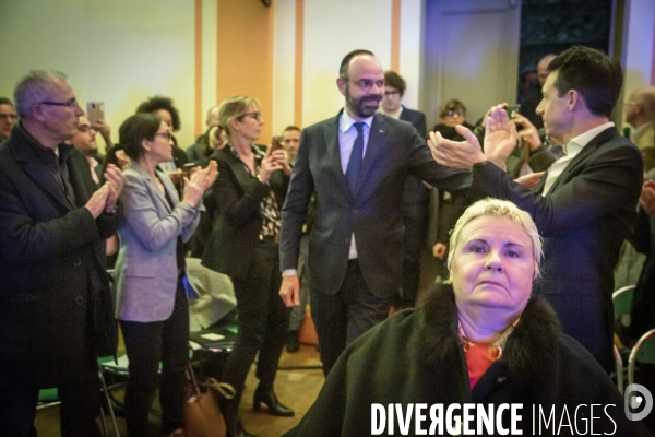 Edouard Philippe en campagne municipale au Havre