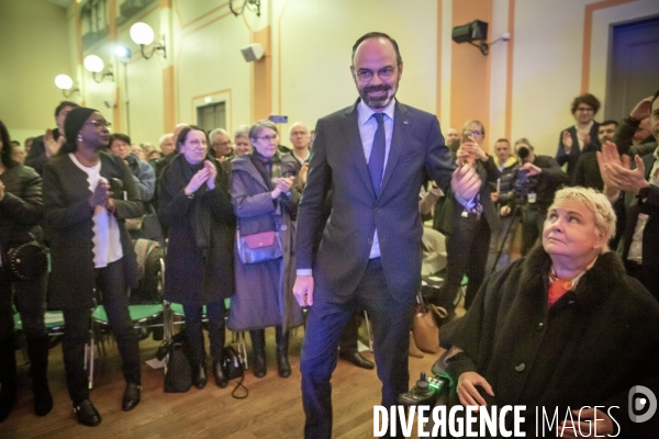 Edouard Philippe en campagne municipale au Havre