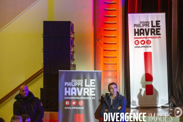 Edouard Philippe en campagne municipale au Havre