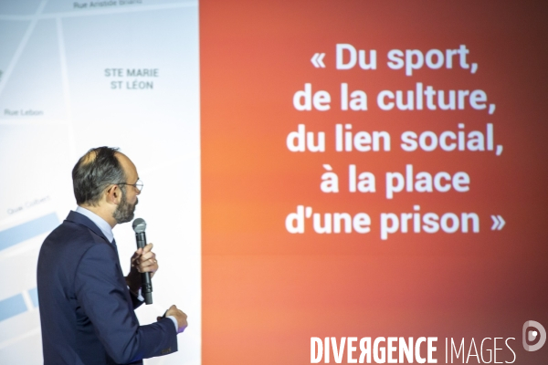 Edouard Philippe en campagne municipale au Havre