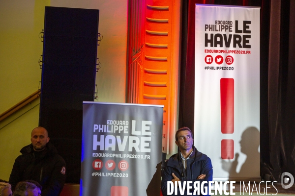 Edouard Philippe en campagne municipale au Havre