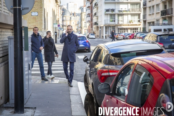 Edouard Philippe en campagne municipale au Havre