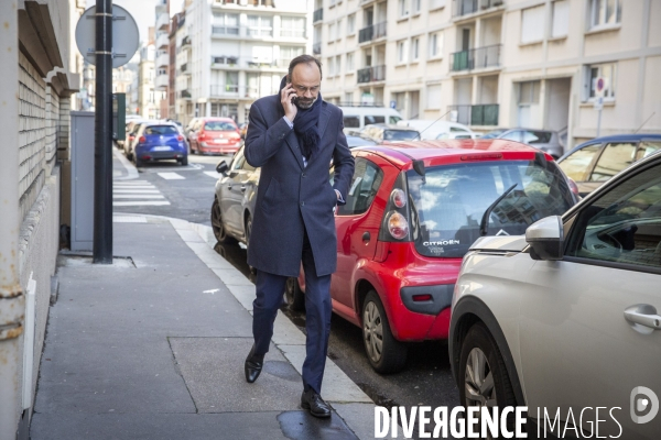 Edouard Philippe en campagne municipale au Havre