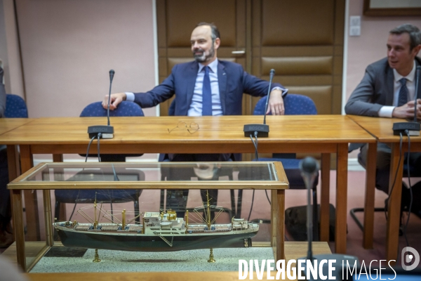 Edouard Philippe en campagne municipale au Havre