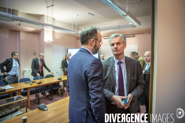 Edouard Philippe en campagne municipale au Havre