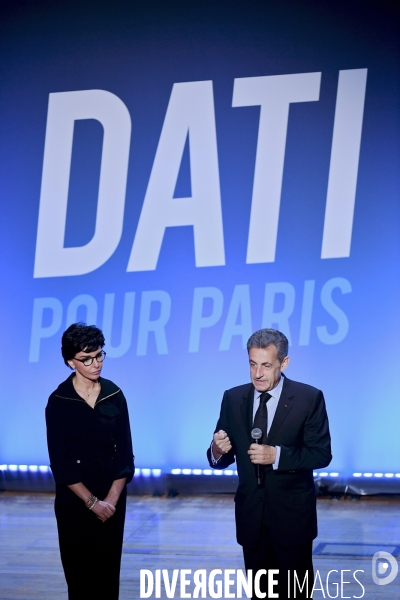 Elections municipales / Meeting de Rachida Dati