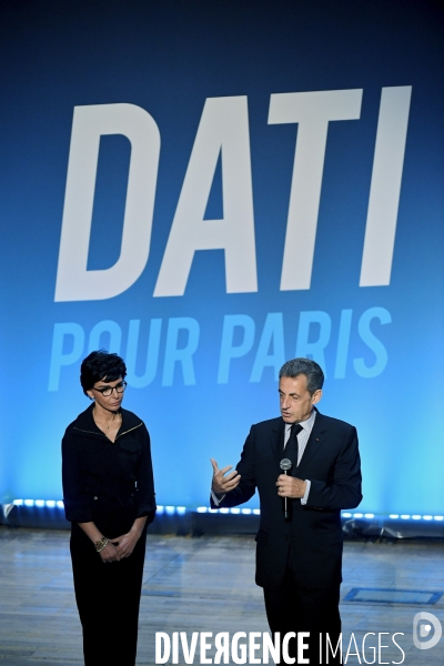 Elections municipales / Meeting de Rachida Dati