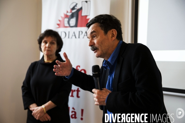 Conférence de presse annuelle de Médiapart.