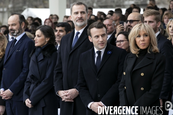 Cérémonie d hommage aux victimes du terrorisme au Trocadéro.