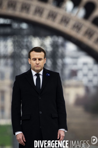 Cérémonie d hommage aux victimes du terrorisme au Trocadéro.