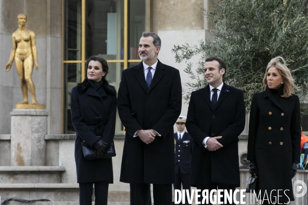 Cérémonie d hommage aux victimes du terrorisme au Trocadéro.