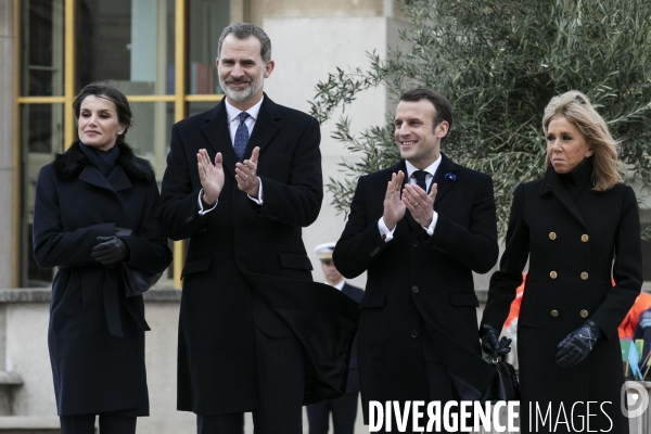 Cérémonie d hommage aux victimes du terrorisme au Trocadéro.