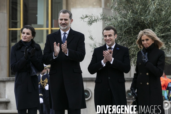 Cérémonie d hommage aux victimes du terrorisme au Trocadéro.