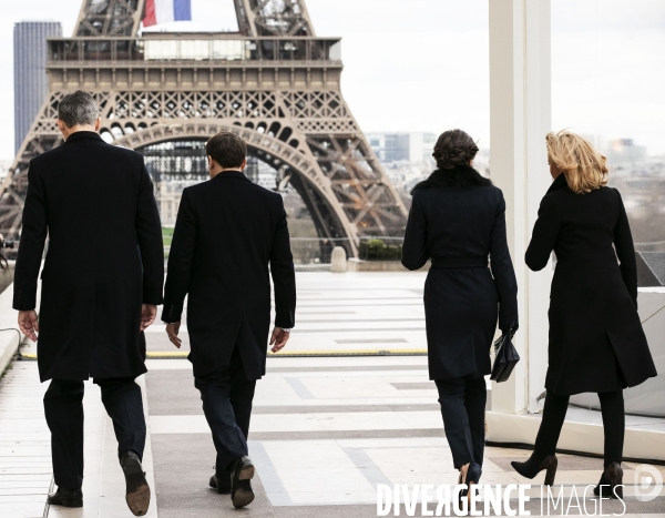 Cérémonie d hommage aux victimes du terrorisme au Trocadéro.