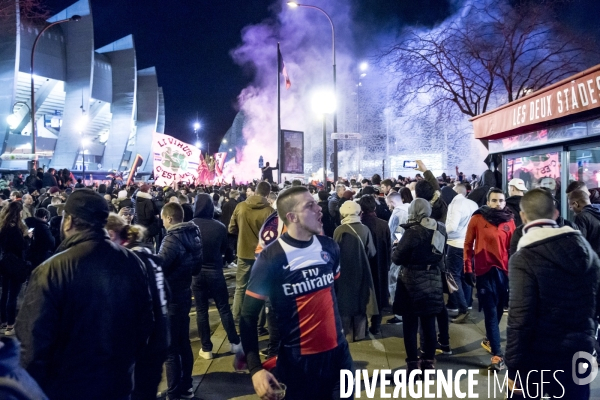 PSG-Dortmund VS Huis Clos: les supporters mettent le feu !