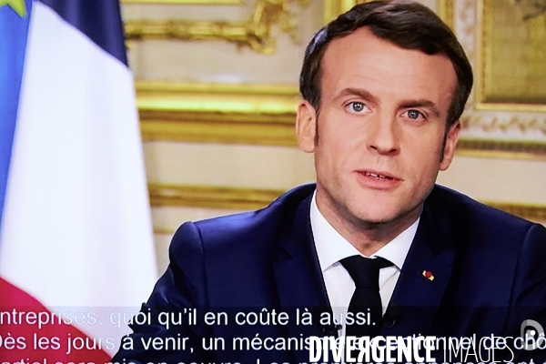 Les mots du president, Allocution du president Macron sur le Covid-19