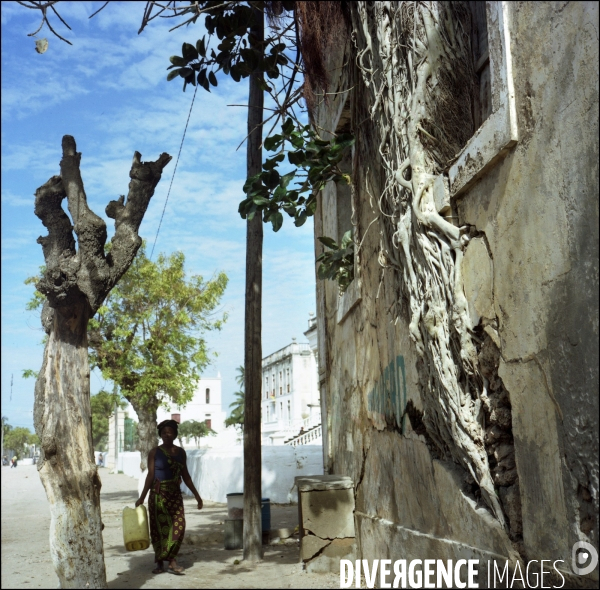 Ilha de Moçambique, une île d Afrique australe. Août 2009.