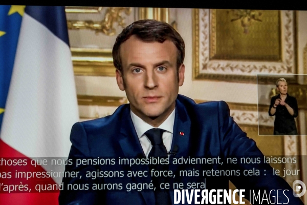 Allocution du président Emmanuel Macron