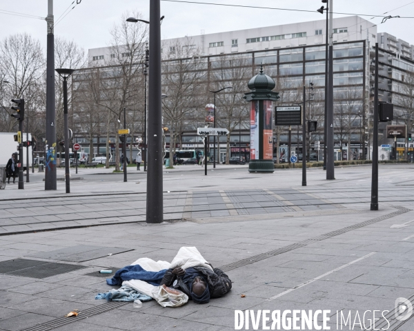 Paris à l heure du Coronavirus, premier jour de confinement