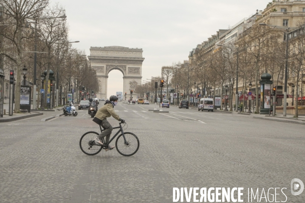 Confinement jour 1: 16h paris est vide