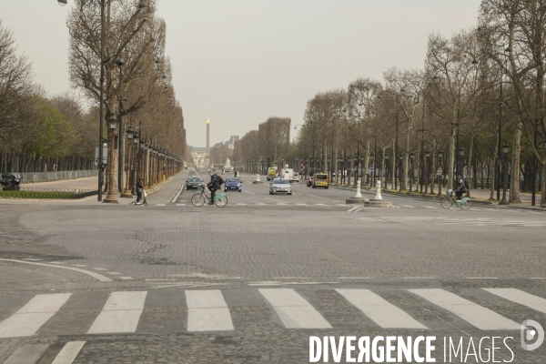 Confinement jour 1: 16h paris est vide