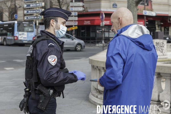 Quarantaine J-1 à Paris CORONAVIRUS