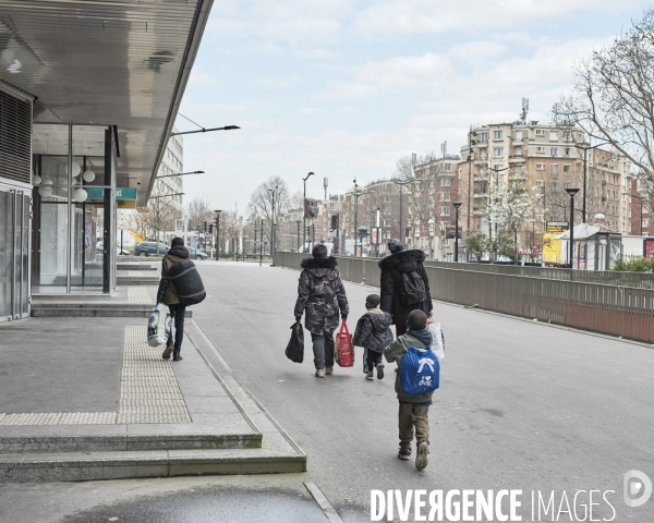 Paris à l heure du Coronavirus, premier jour de confinement