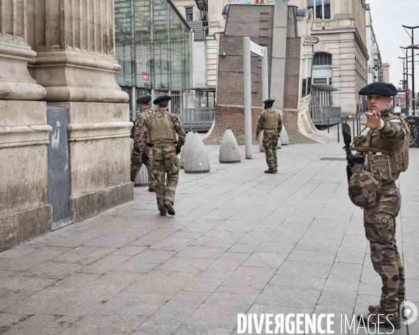 Paris à l heure du Coronavirus, premier jour de confinement