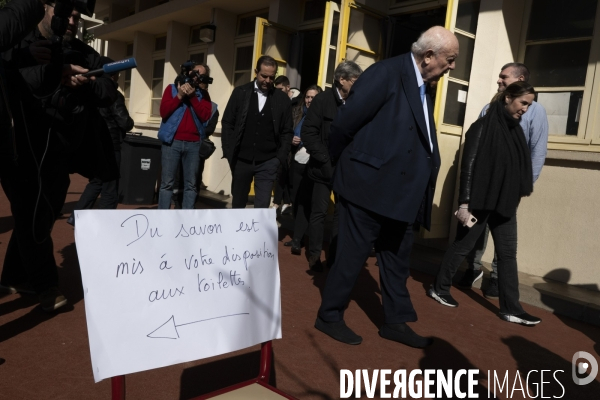 1er tour des elections municipales a Mareille