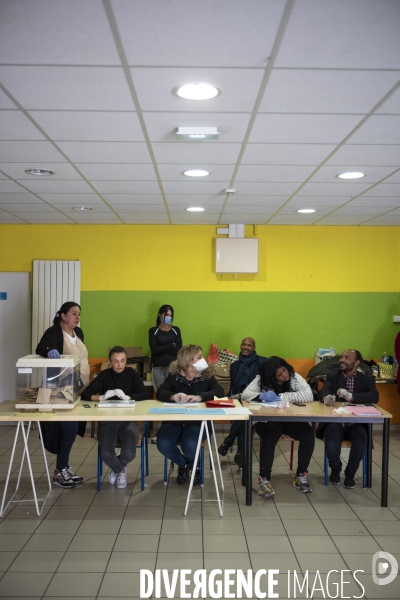 1er tour des elections municipales a Mareille