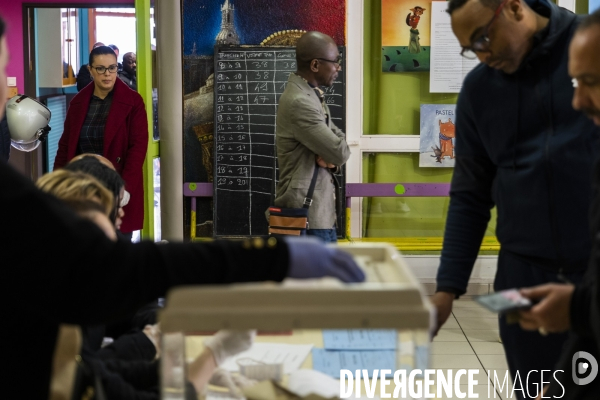 1er tour des elections municipales a Mareille