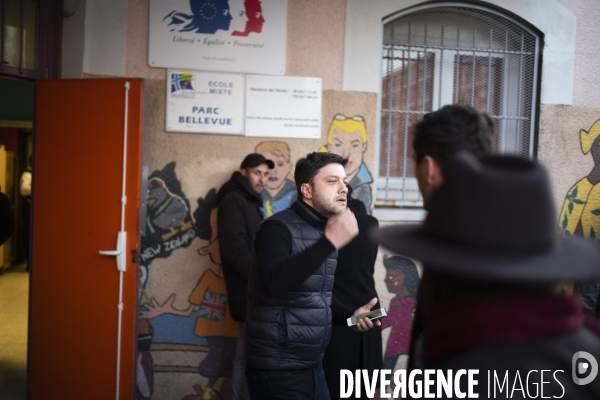 1er tour des elections municipales a Mareille